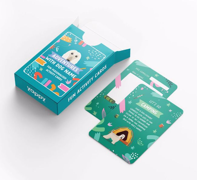 Adventures With {dogsName}: Personalised Activity Cards